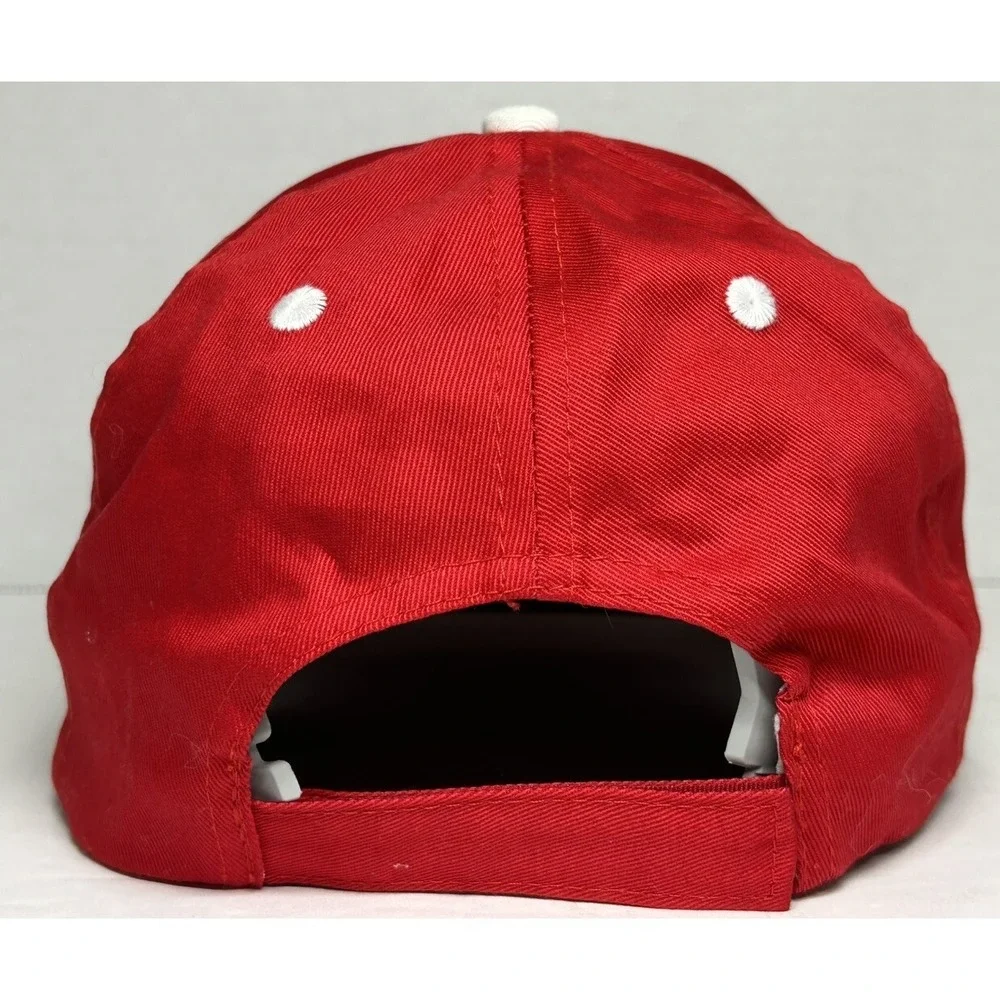 Budweiser‎ Grab Some Buds Hat Adjustable Baseball Cap K-Products Red EUC